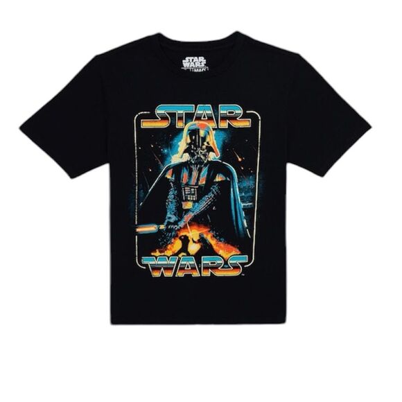 NWT Star Wars Darth Vader Black Graphic T Shirt Sz  XXL 18 - Picture 1 of 6